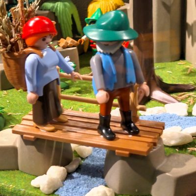 Die Eltern verlassen den Wald